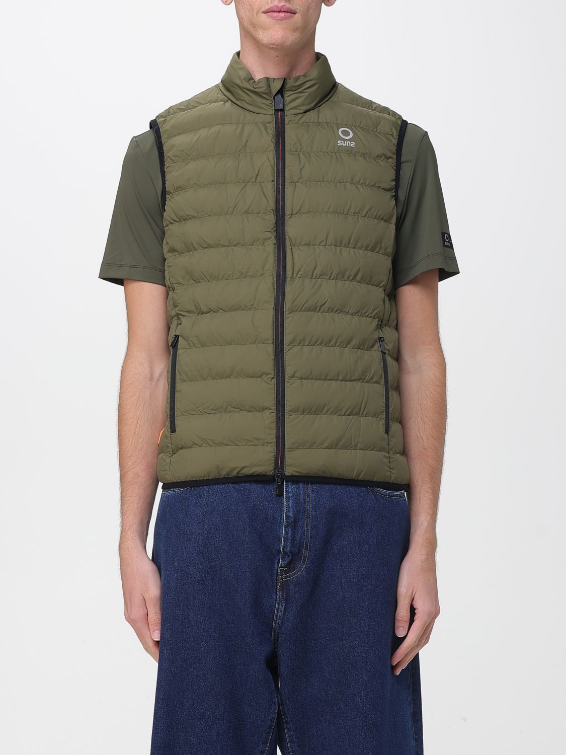 Suns Boards Suit Vest Men Color Green