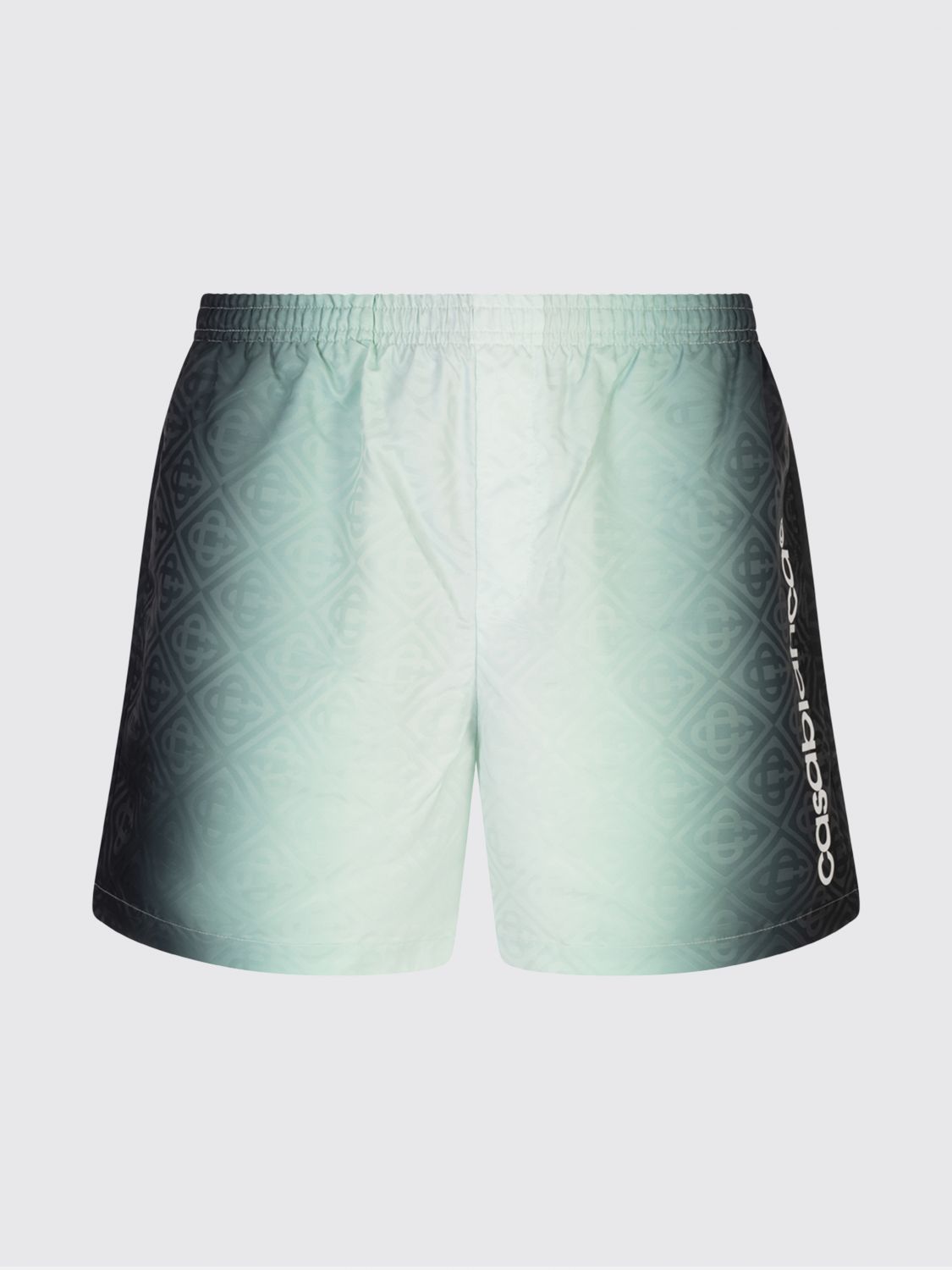 Casablanca Men`s Jacquard Print Swim Shorts In Multi