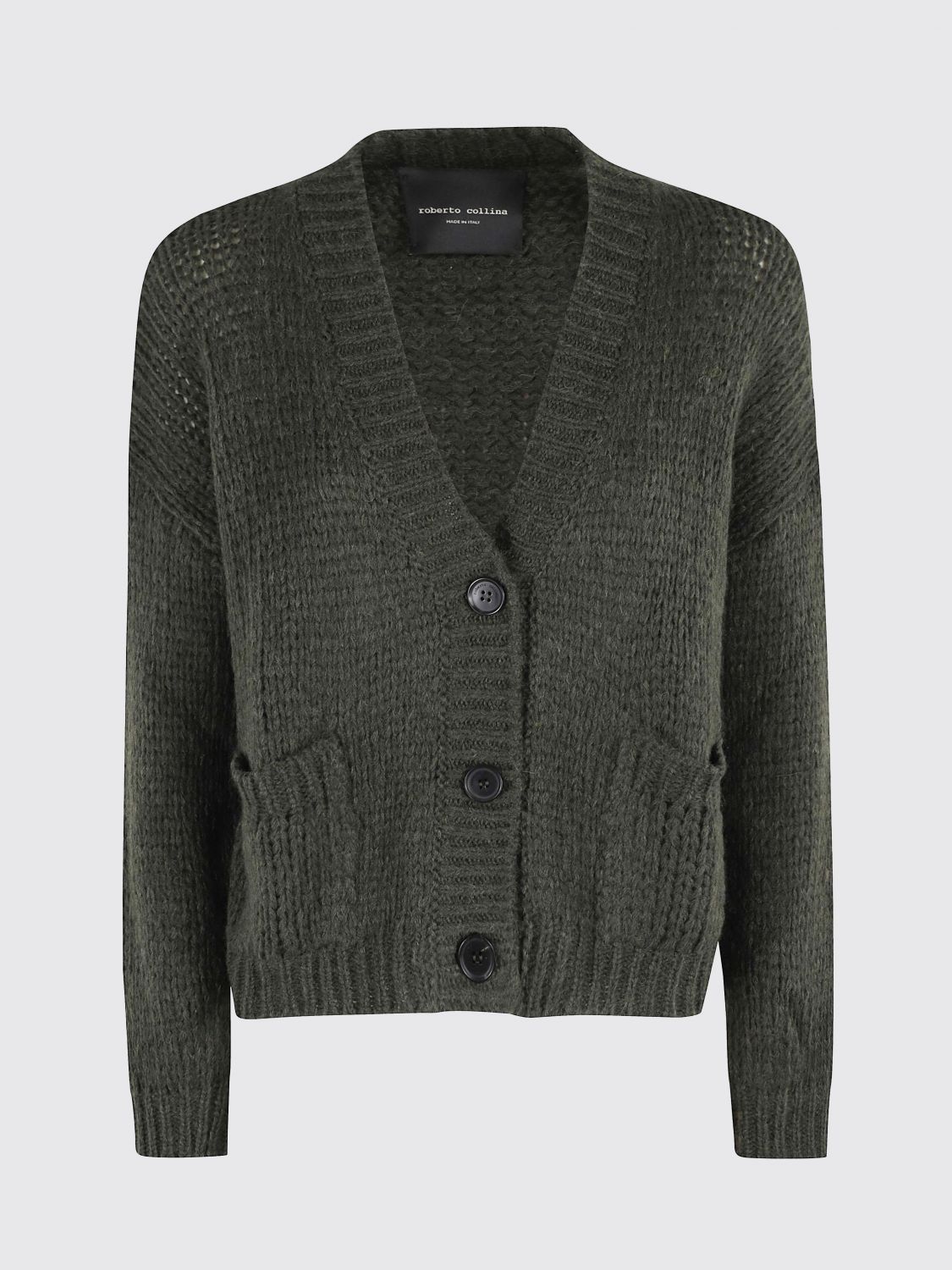 Roberto Collina Sweater  Woman Color Moss Green
