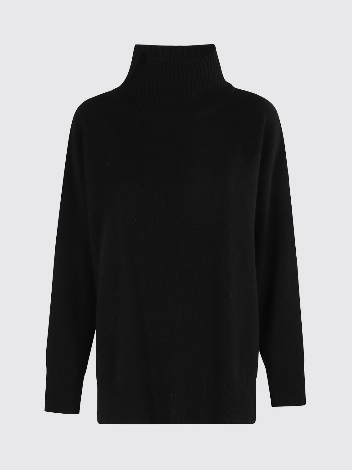 Roberto Collina Knitted Sweater In Black