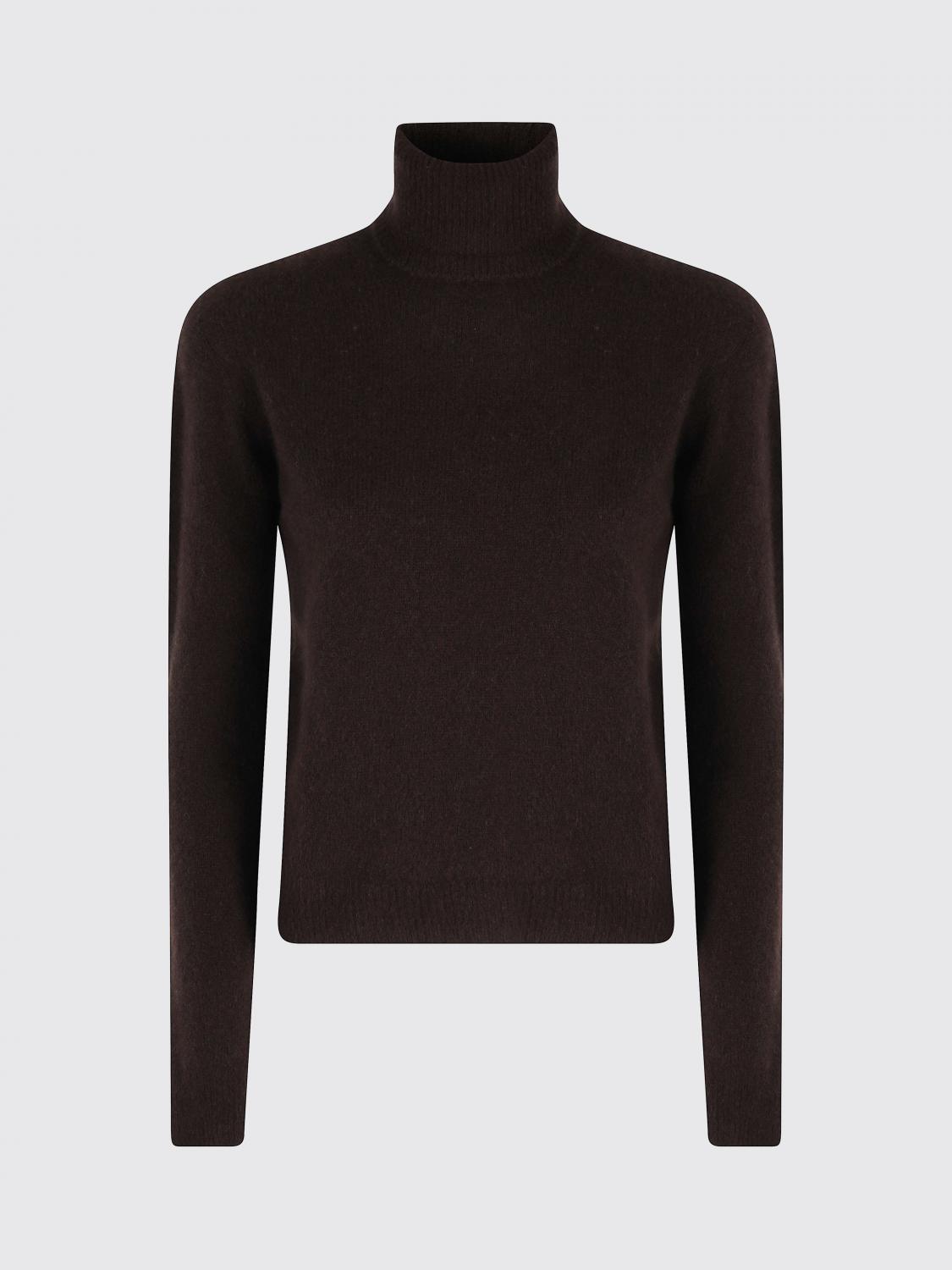 Roberto Collina Turtleneck Long Sleeve Sweater In Black
