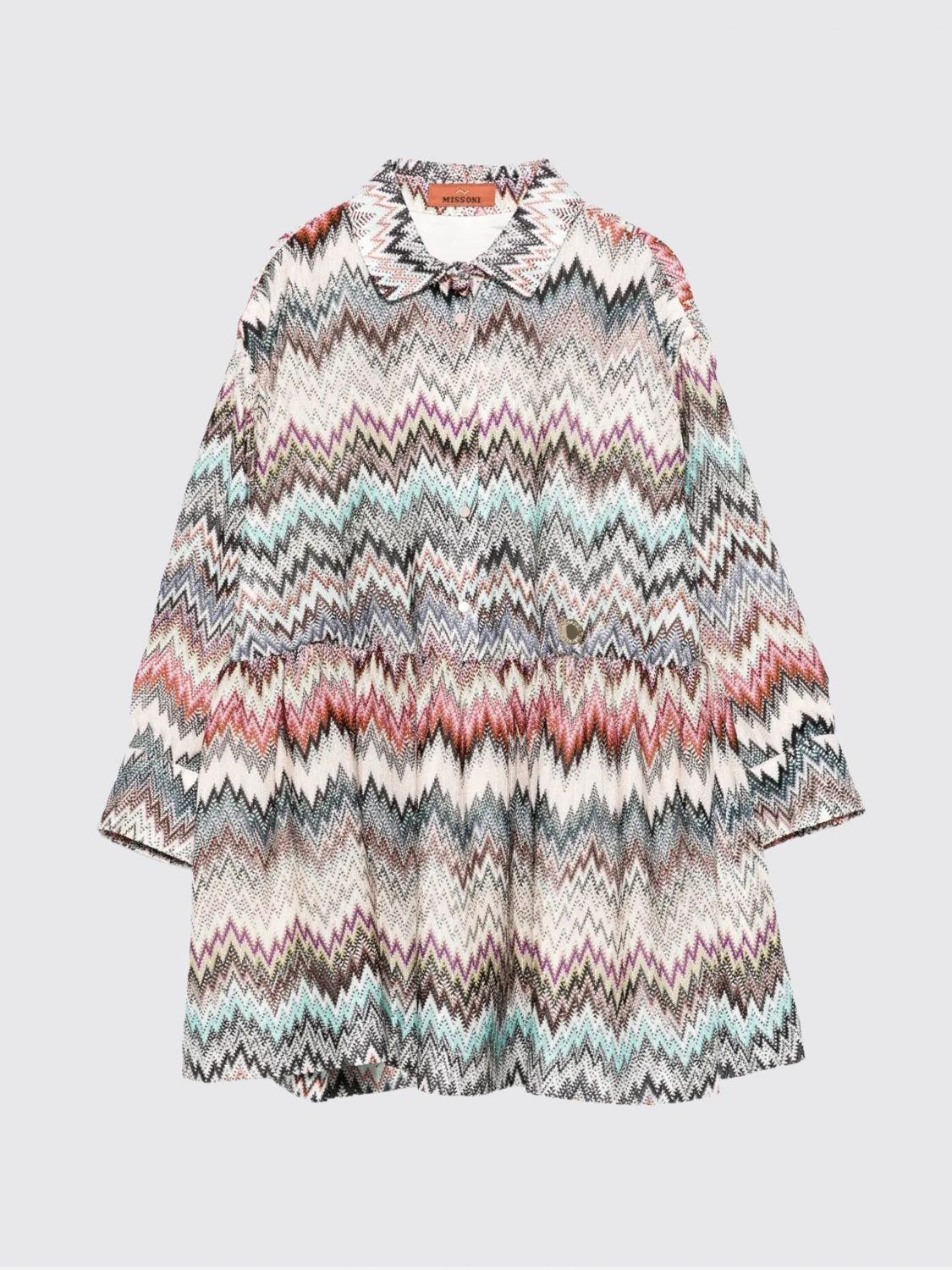 Missoni Zigzag-pattern Dress In Multi