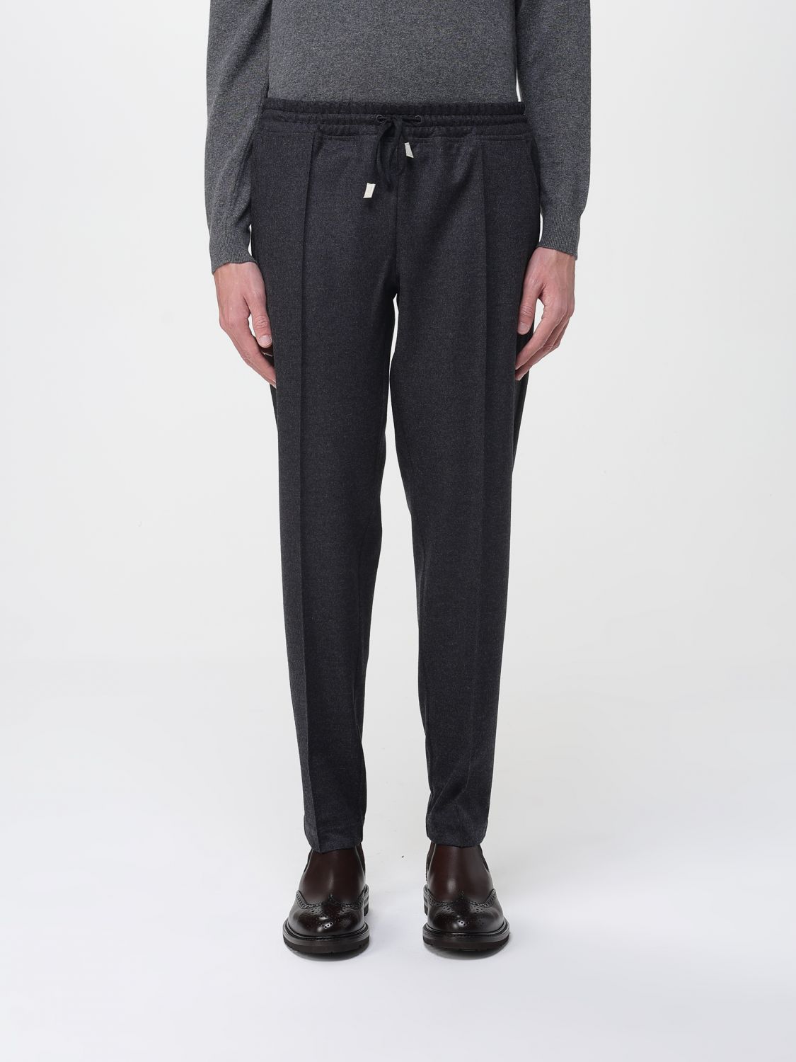 Eleventy Pants  Men Color Grey In Gray