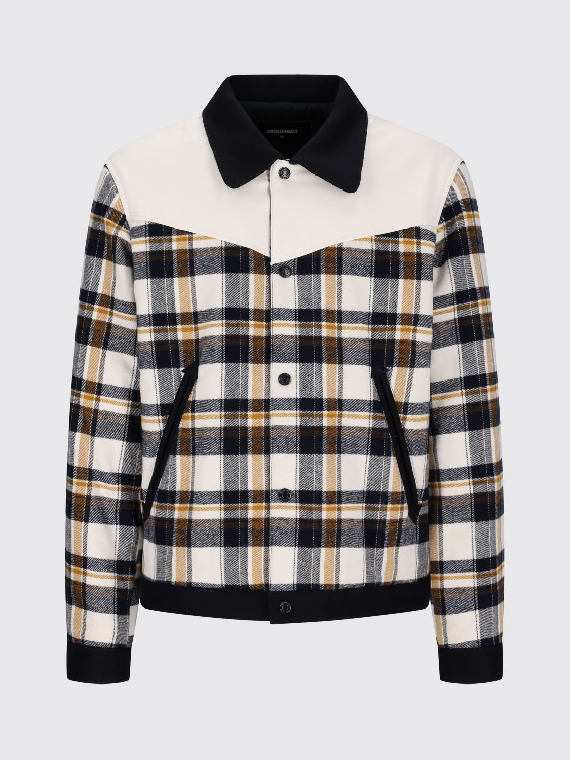 Dsquared2 Jacket Men Color Black In Black