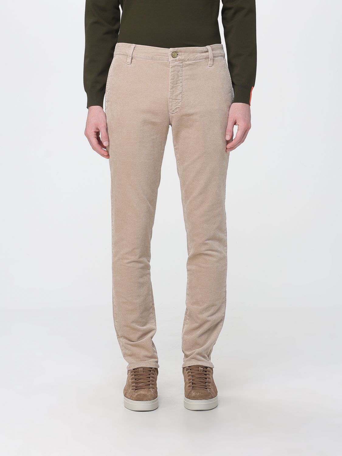 Jeckerson Pants  Men Color Beige In Brown