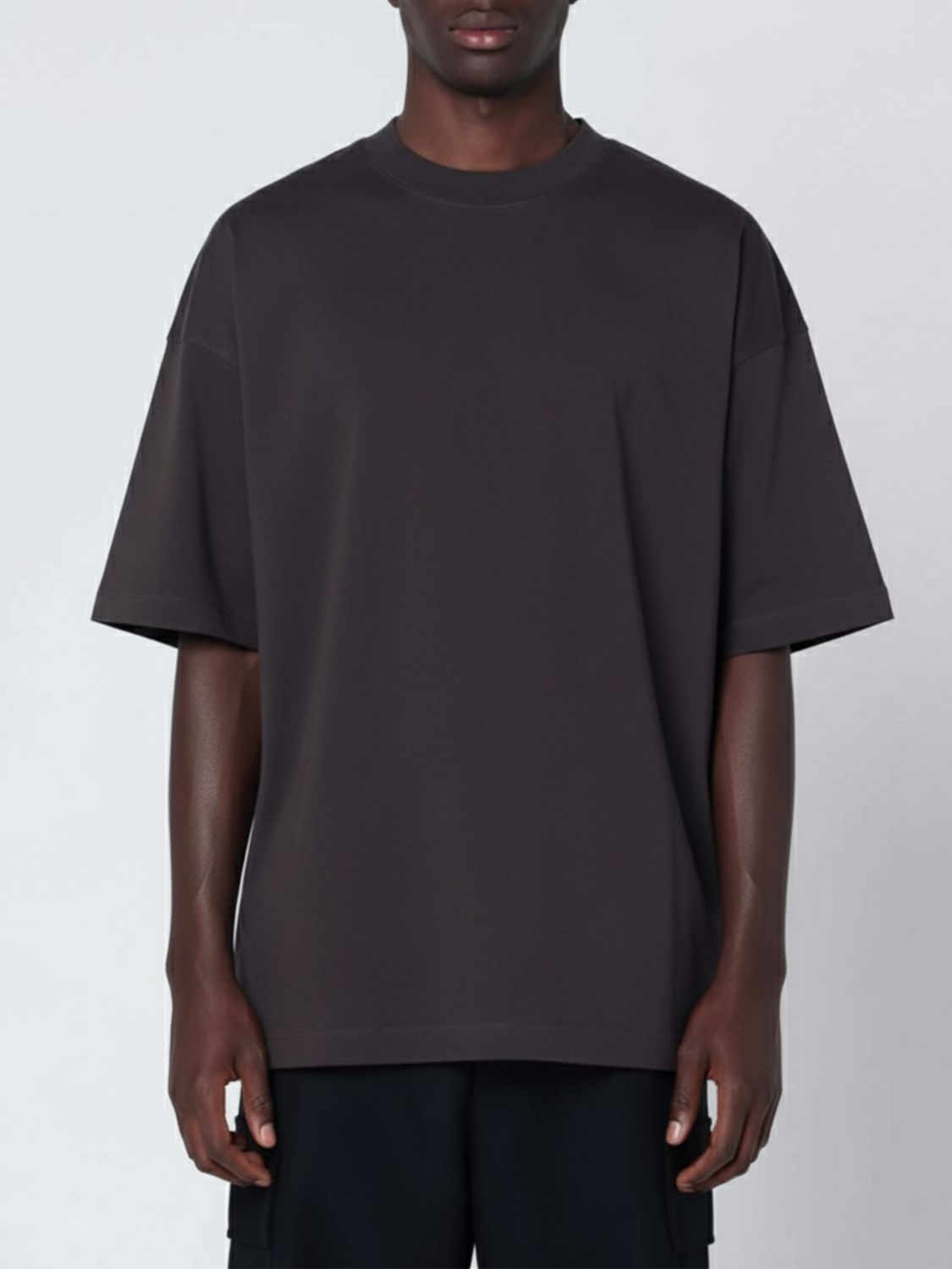Darkpark Brown Mick Cotton T-shirt In Brown