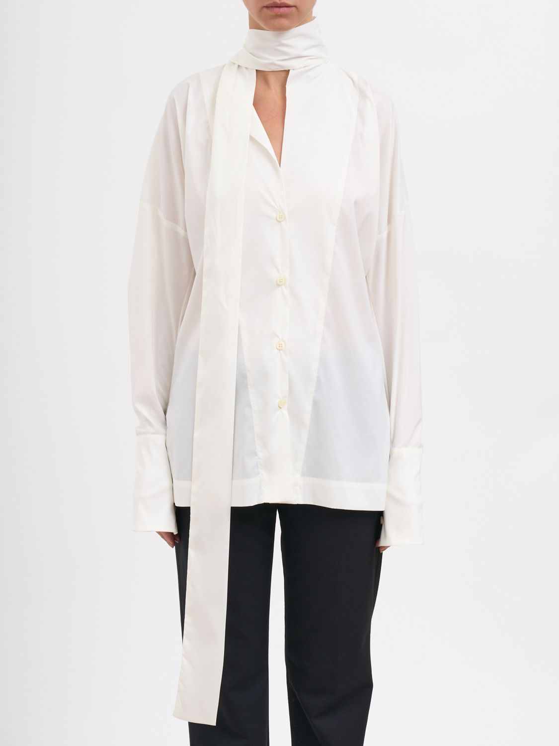 The Latest Shirt Thelatest Woman Color White In Neutral