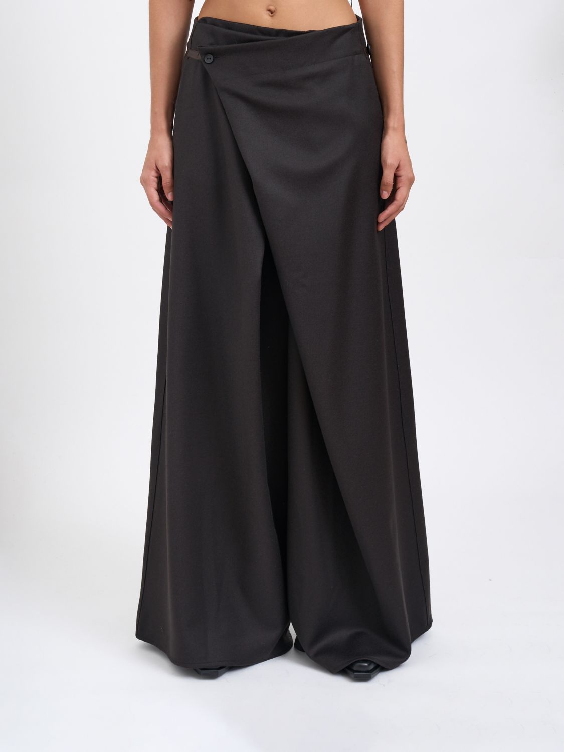 Andrea Ya'aqov Pants  Woman Color Brown In Brown