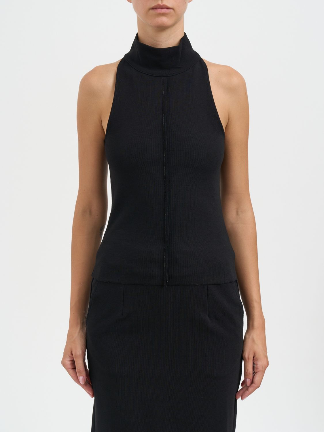 Thom Krom Top  Woman Color Black In Black