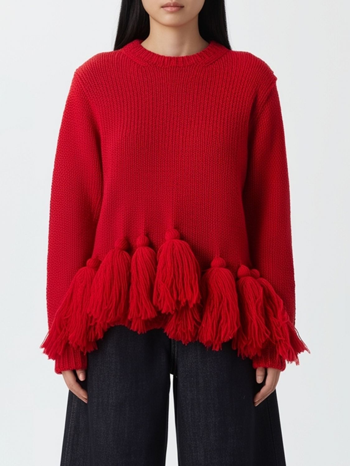 Comme Des Garçons Sweatshirt Comme Des Garcons Woman Color Red In Red