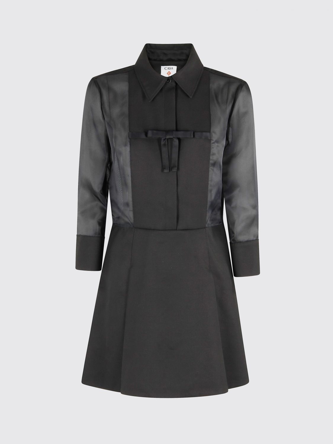 Casablanca Dress Woman Color Black In Black