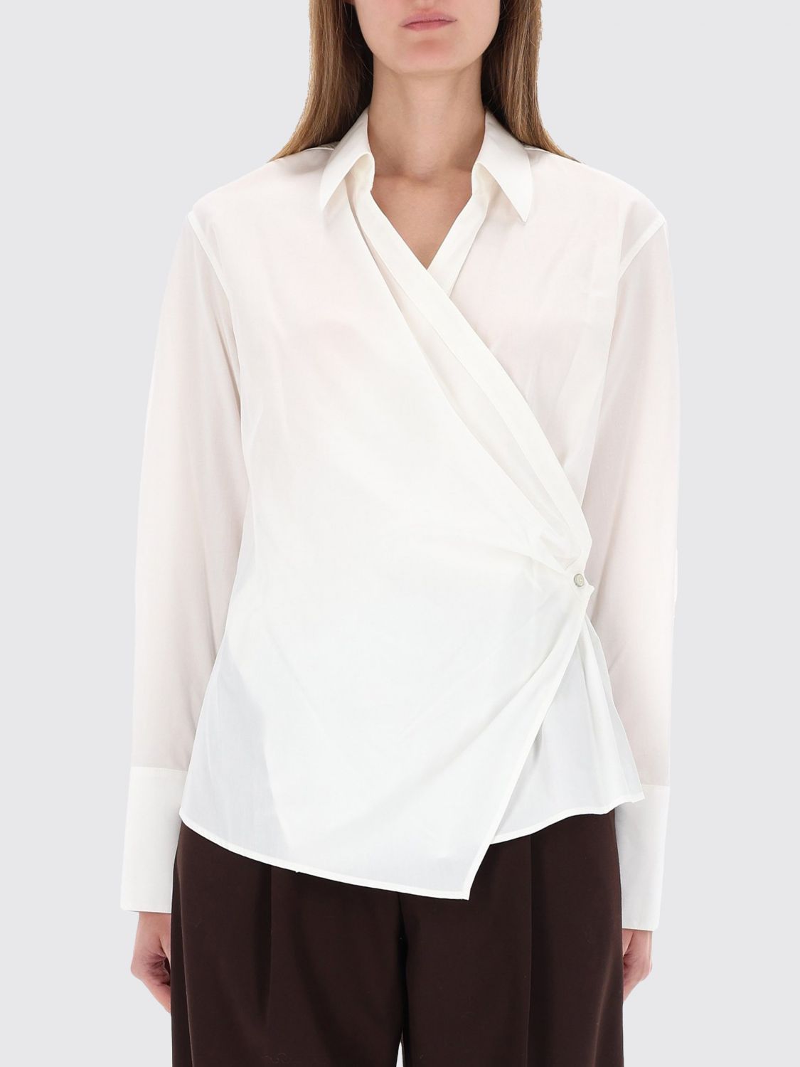 Helmut Lang Shirt "wrap" In White