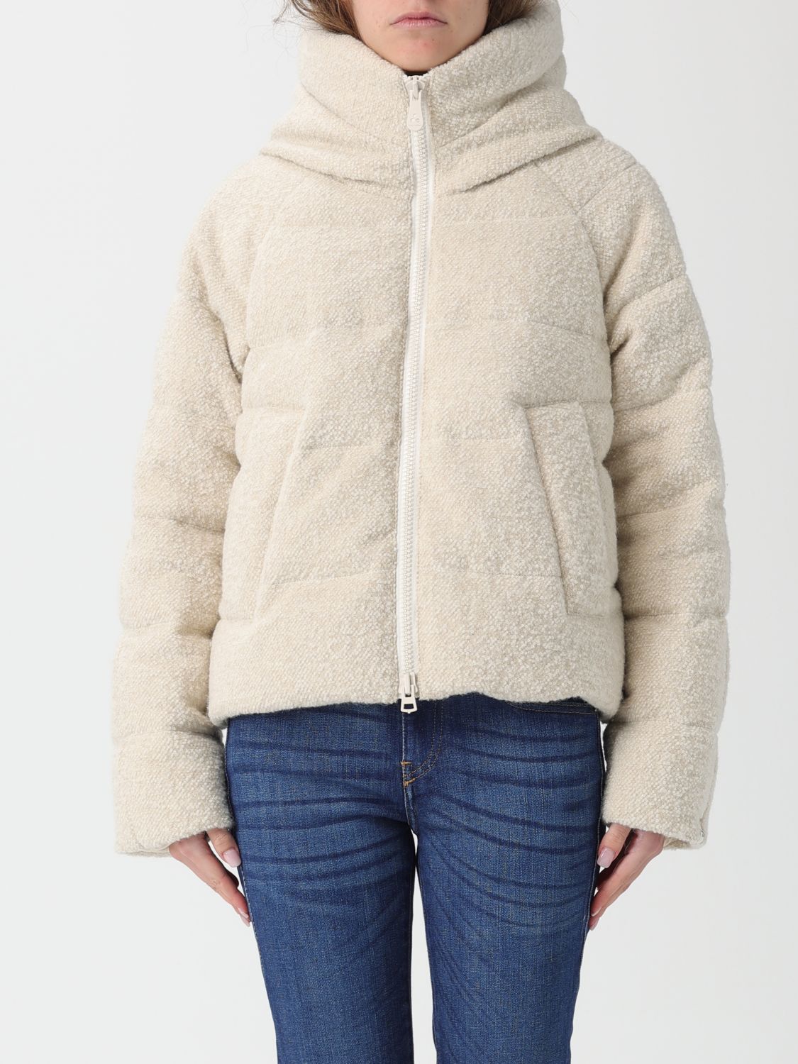 Peuterey Coat  Woman Color Natural In Neutral