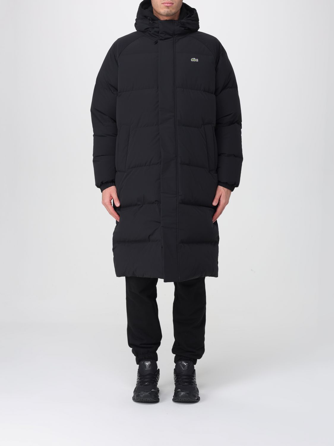 Lacoste Jacket  Men Color Natural In Black