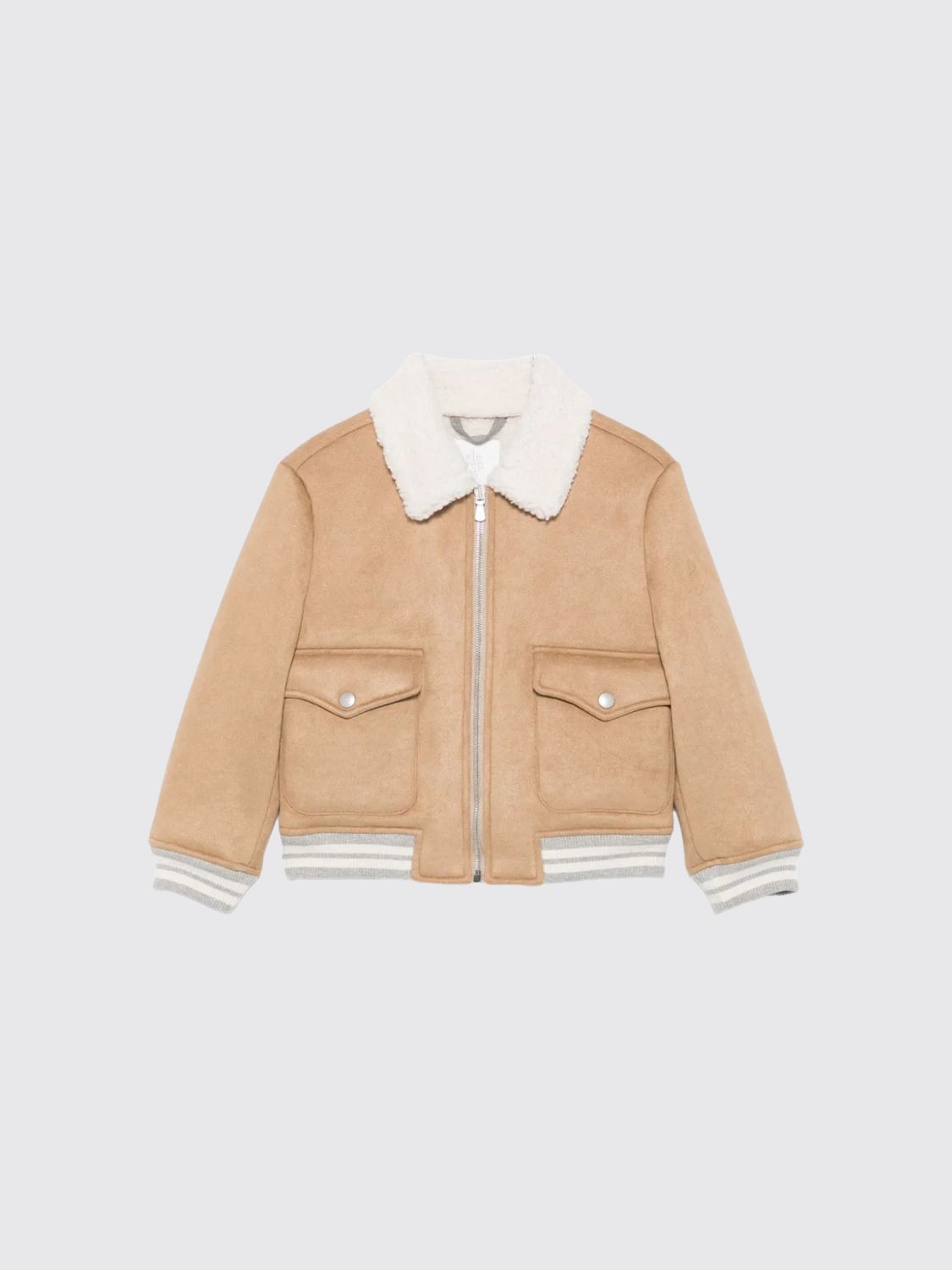 外套 ELEVENTY 儿童 颜色 米色