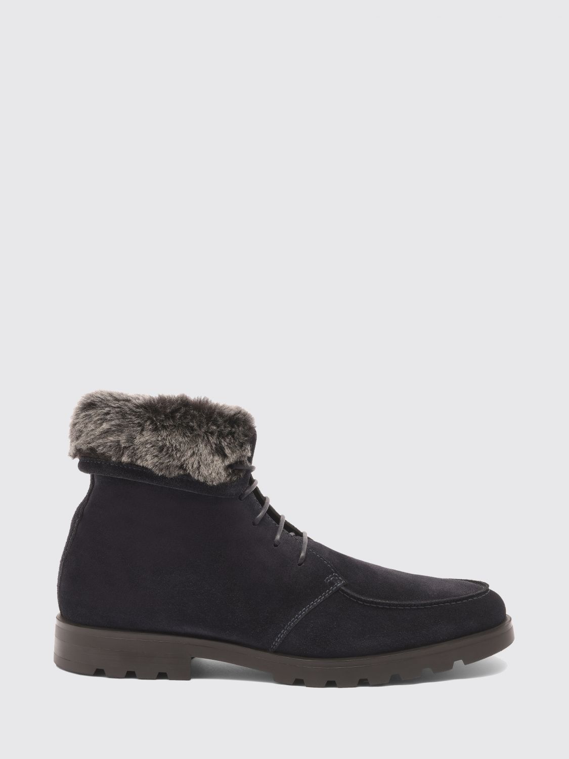 SANTONI Stivaletti Uomo colore Blue