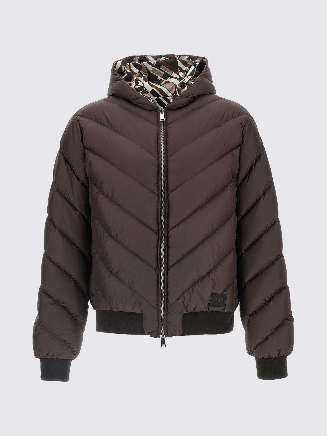 FENDI Piumino reversibile in nylon