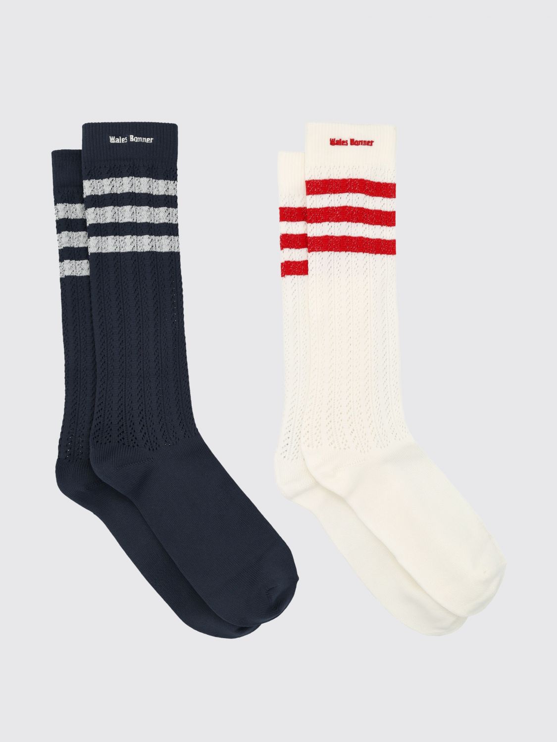 Adidas Originals By Wales Bonner Cotton Socks In White