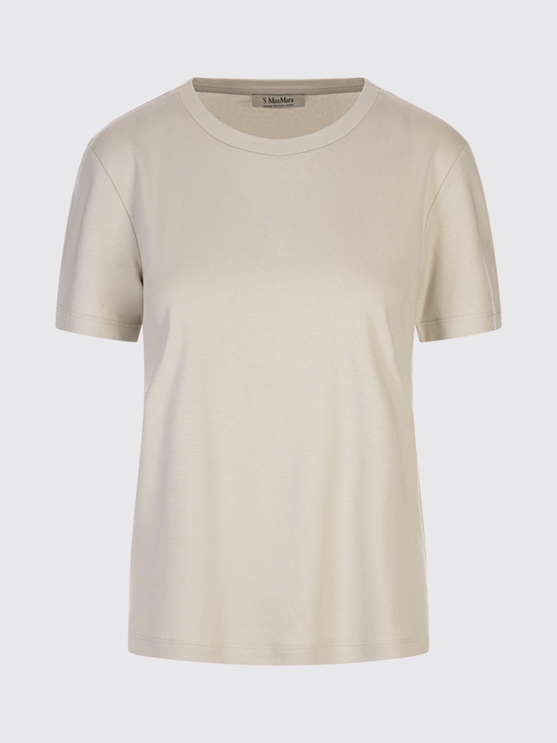 Max Mara T-shirt Woman Color Brown In Neutral