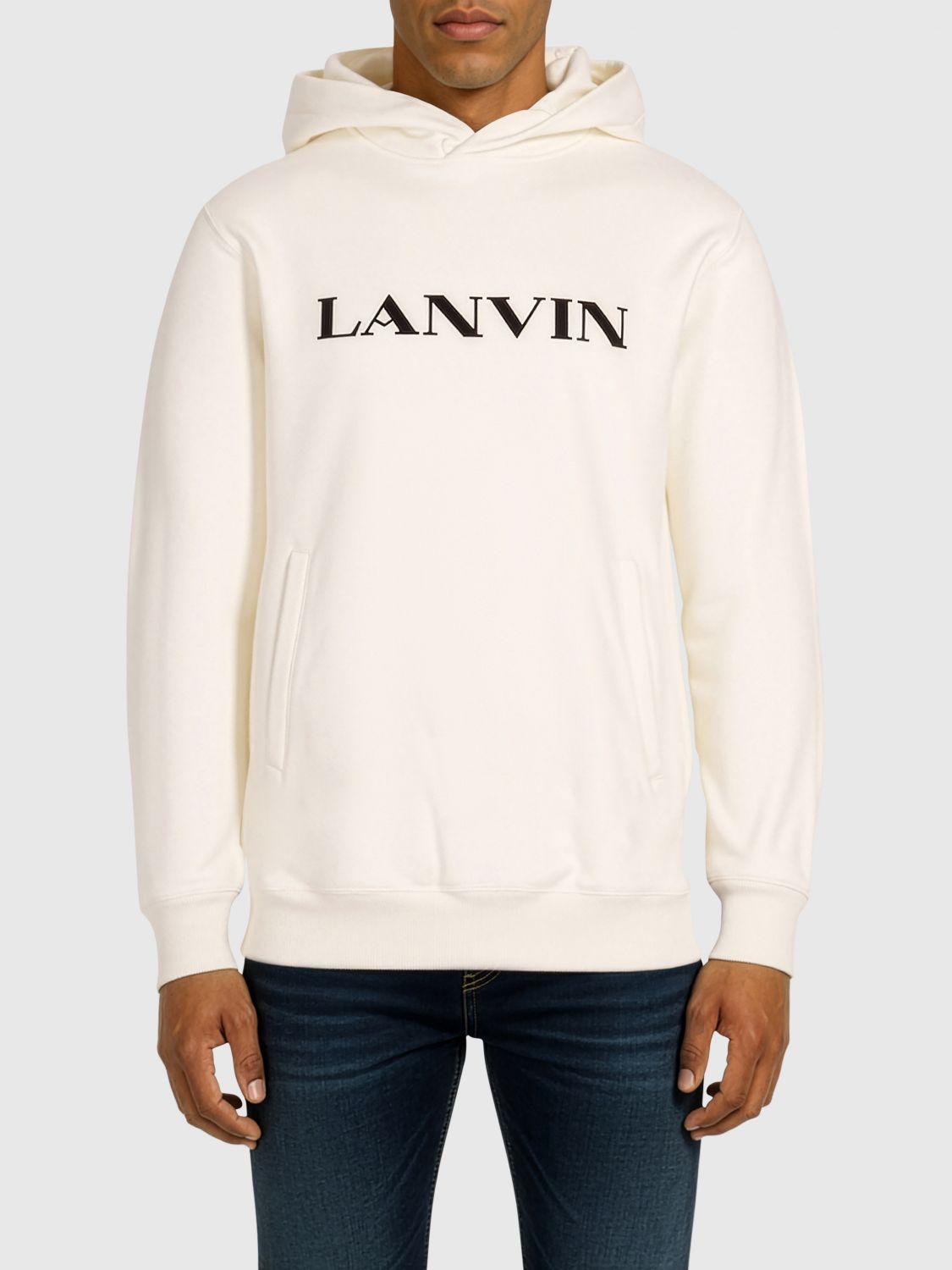 毛衣 LANVIN 男士 颜色 白色
