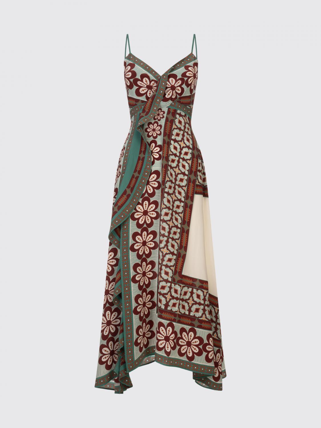 La Doublej Turn Around Dress In Multi