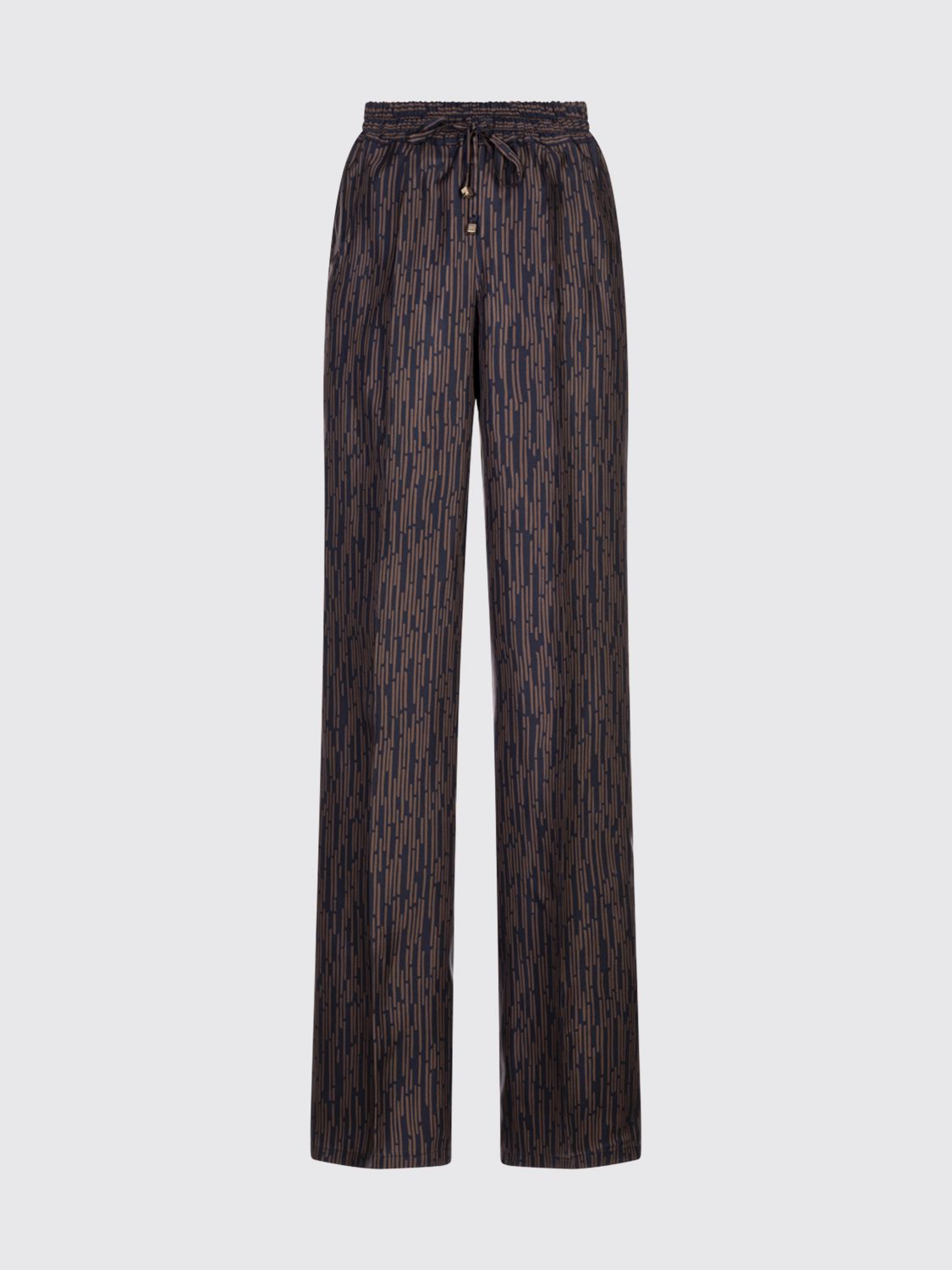 Kiton Pants  Woman Color Black In Brown