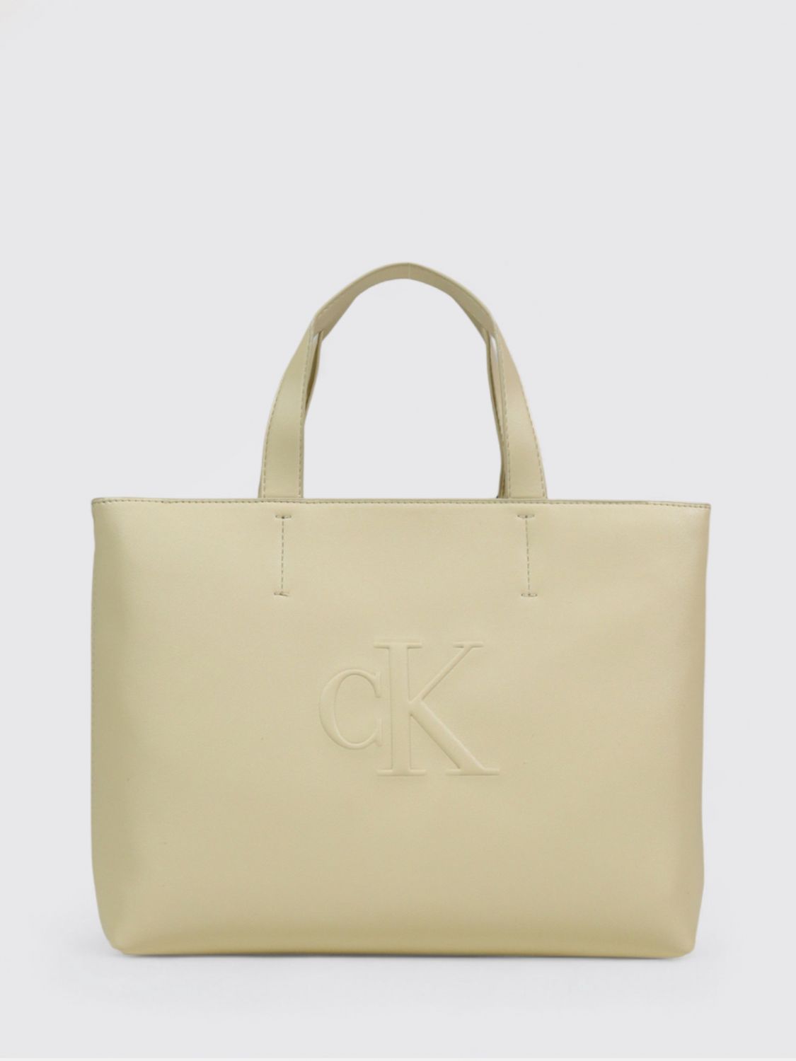 Calvin Klein Handbag Woman Color Cream In Neutral