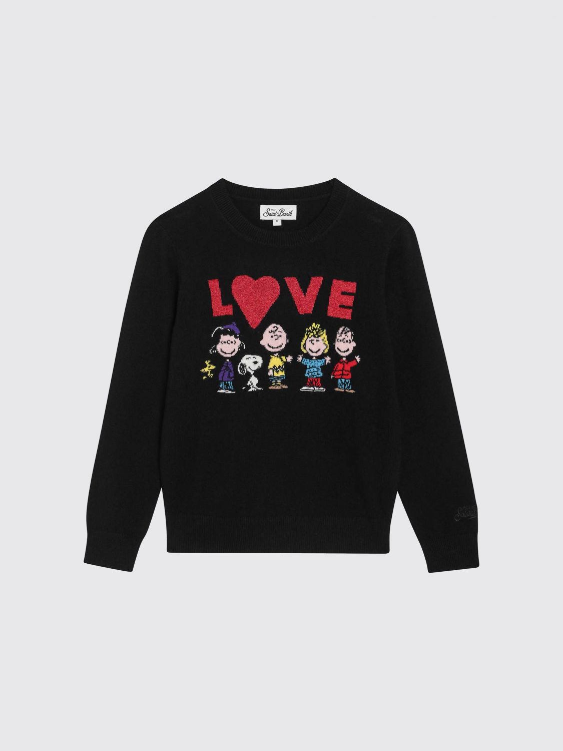 Mc2 Saint Barth Sweater Kids Color Black In Black