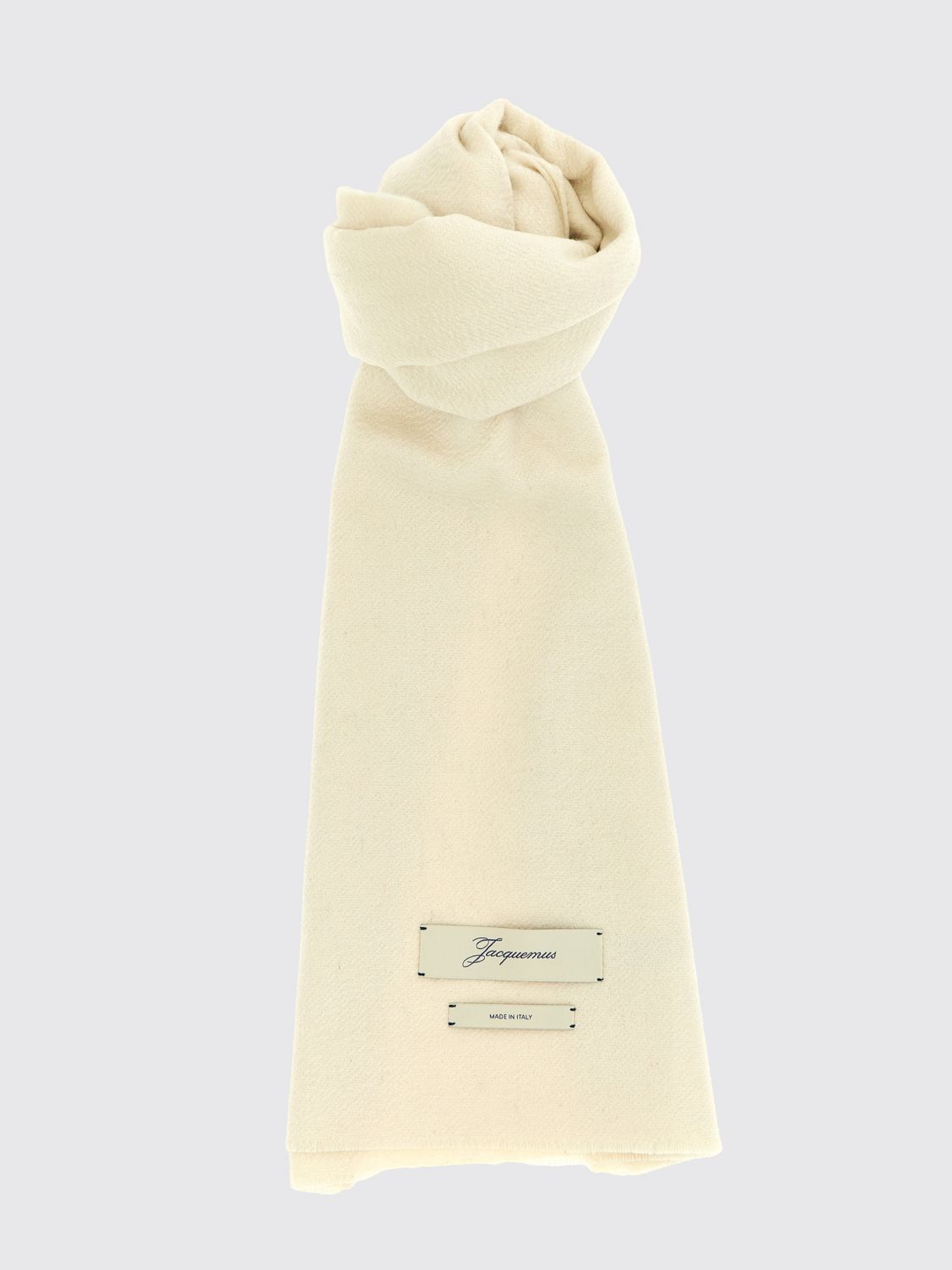 JACQUEMUS JACQUEMUS Scarf Men color Beige　JACQUEMUS スカーフ メンズ カラー ベージュ