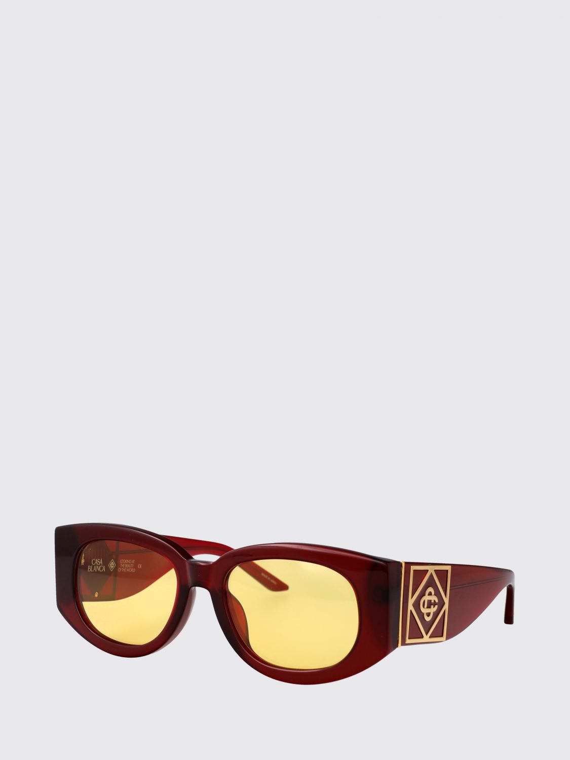 Sunglasses CASABLANCA Men color Red