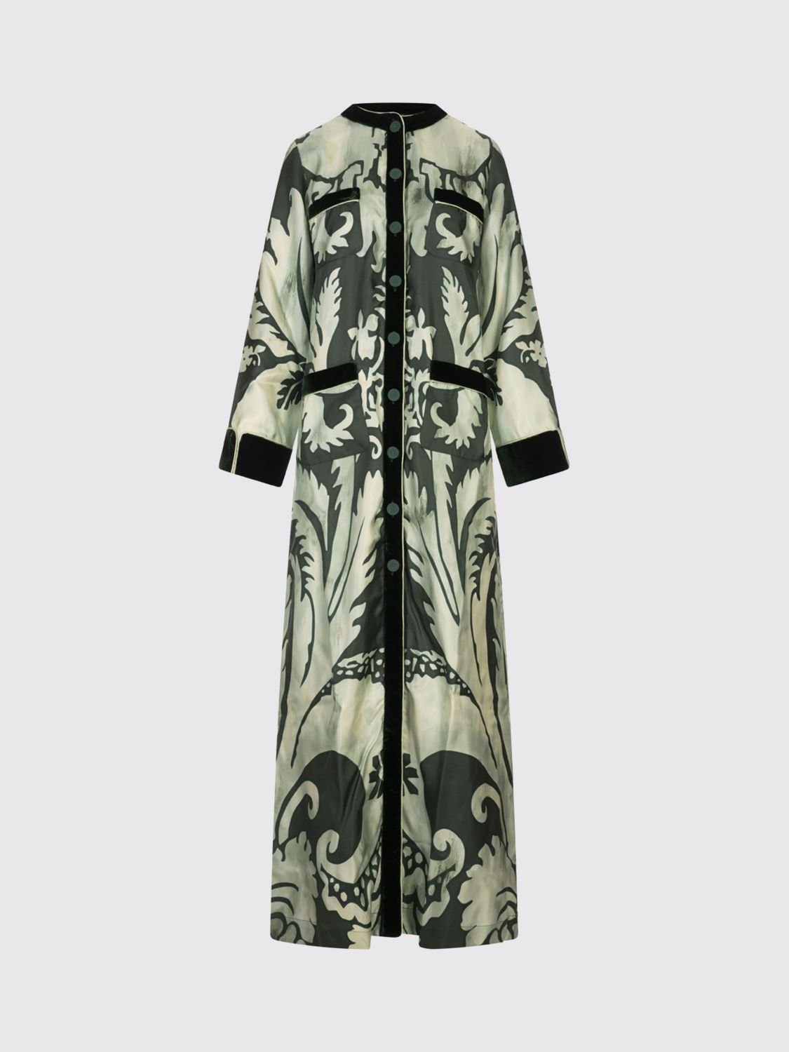 F.r.s For Restless Sleepers Coat F. R.s For Restless Sleepers Woman Color Green In Green