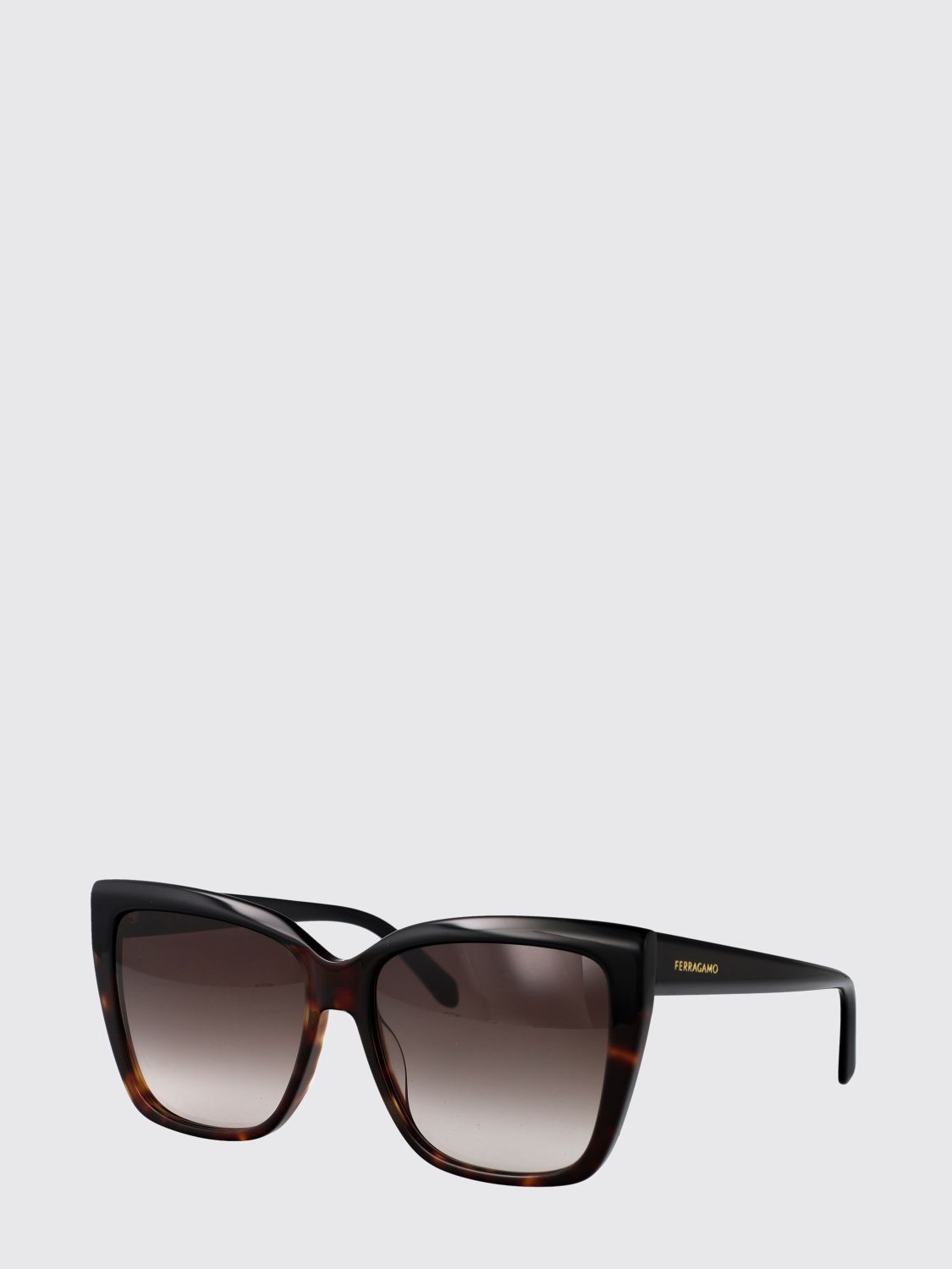 Sunglasses FERRAGAMO Woman color Black 1
