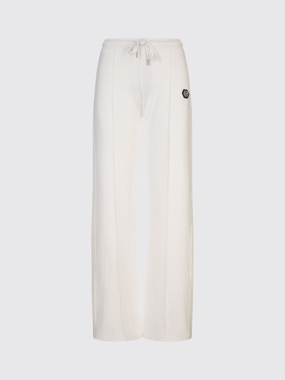 Philipp Plein Pants Woman Color White In White