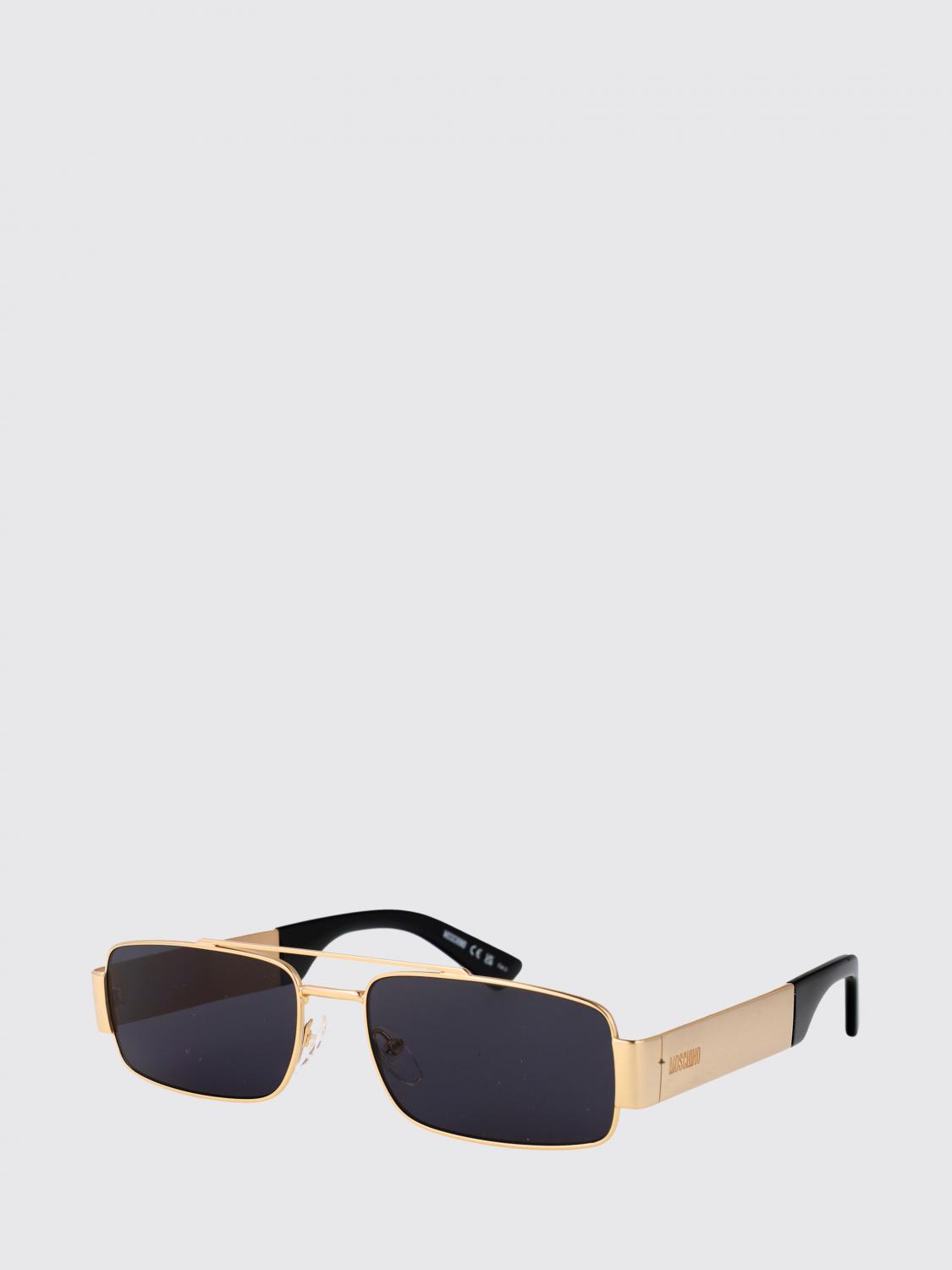 Moschino Sunglasses Men In Gold