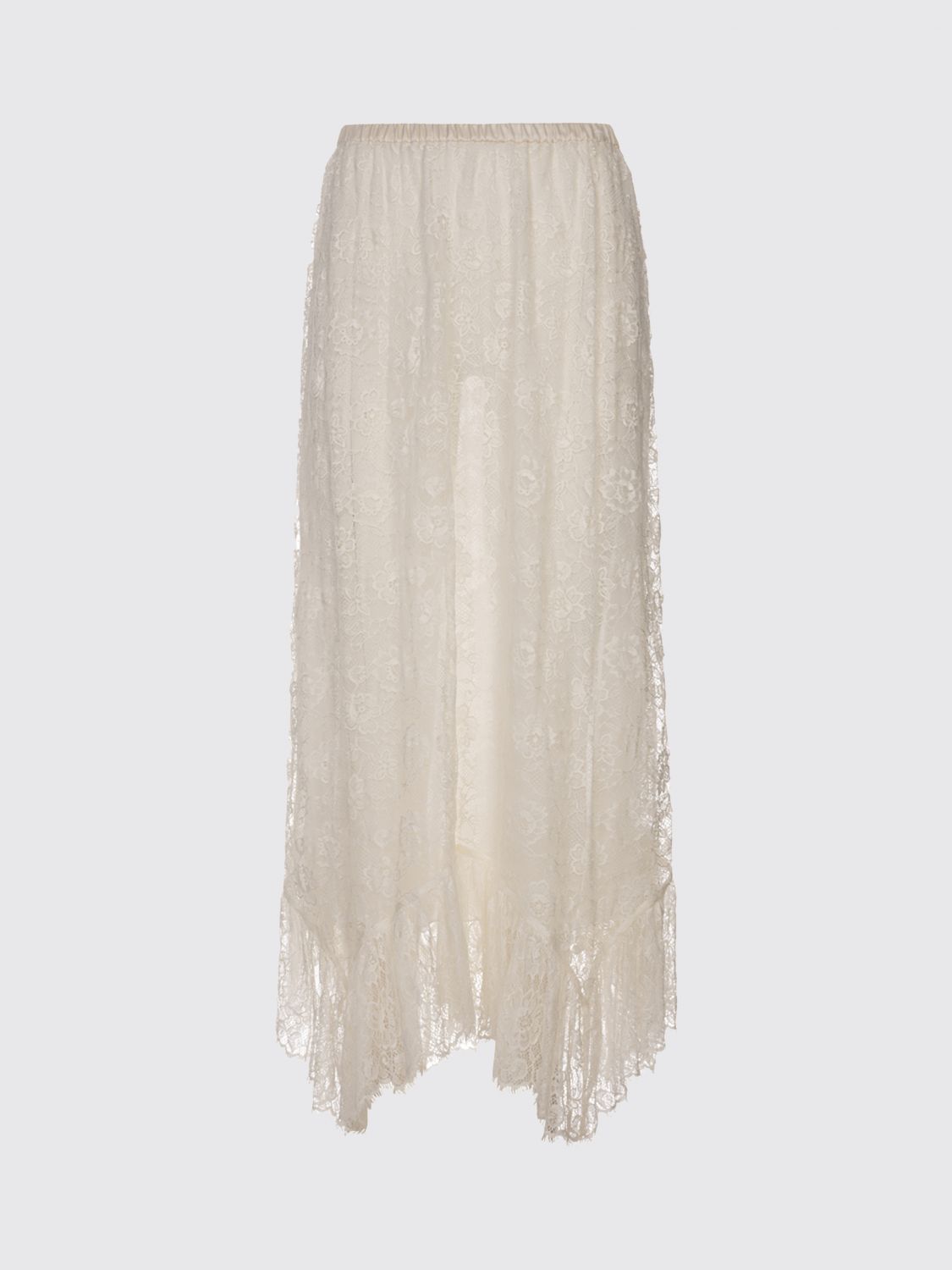 Chloé Skirt  Woman Color White In Red