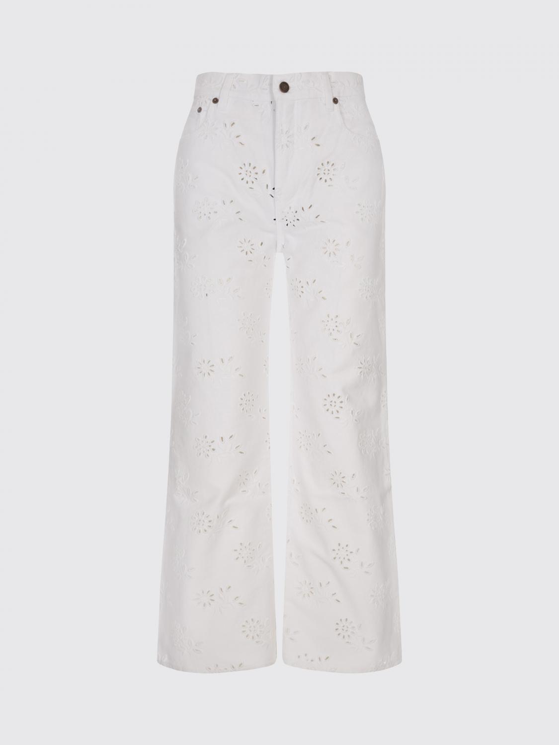 Chloé Pants  Woman Color White In Red