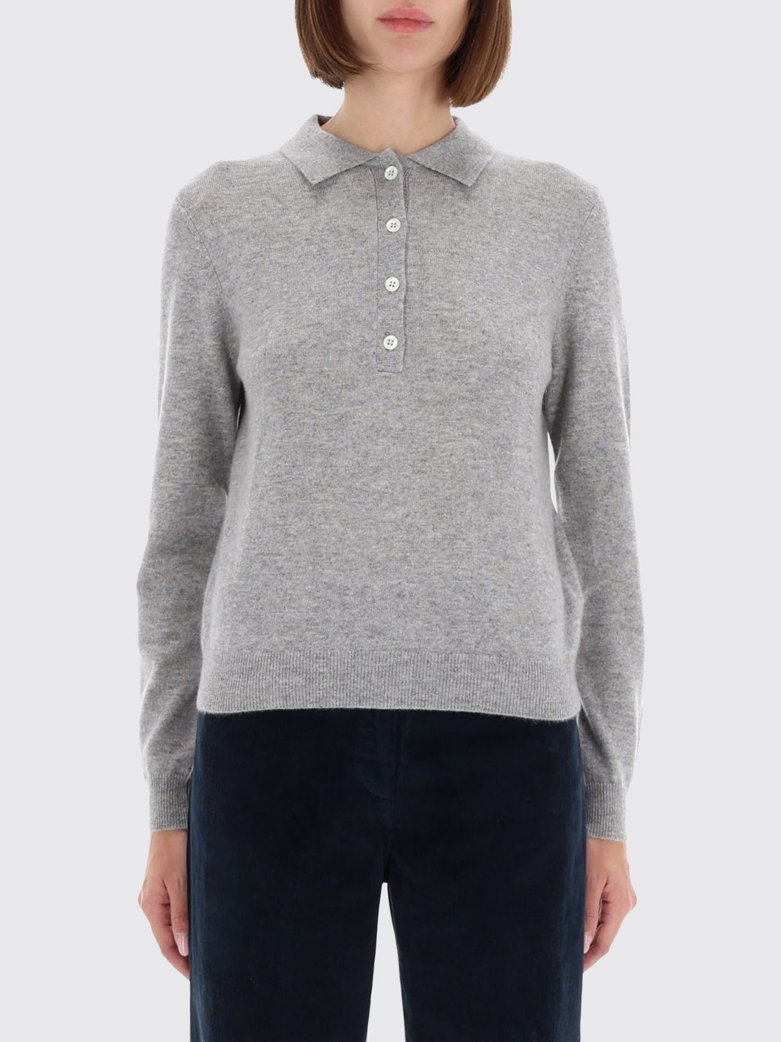 Aspesi Sweater  Woman Color Grey In Gray