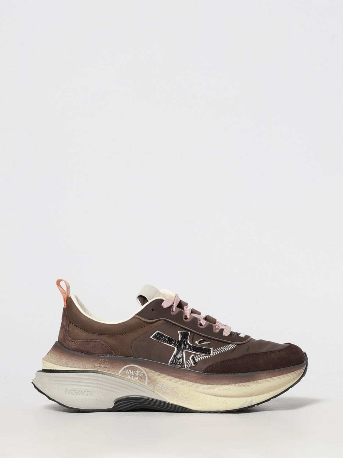 Premiata Hill 7896 Sneaker In Animal Print