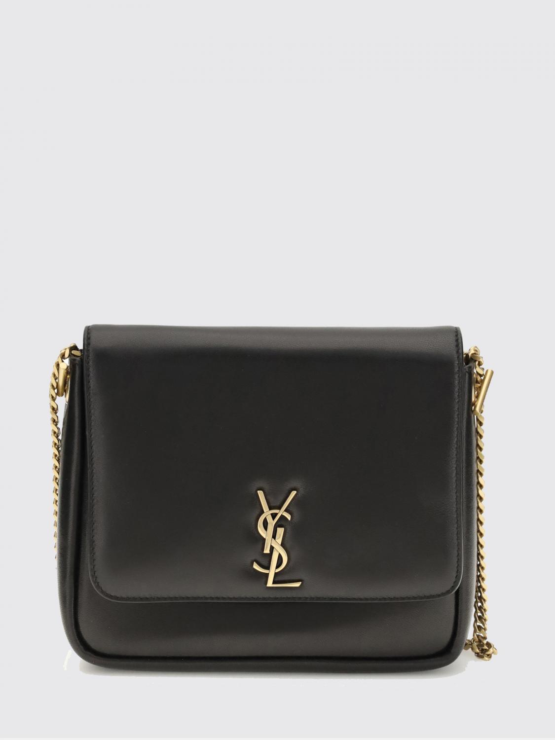 Saint Laurent Crossbody Bag Woman Color Black