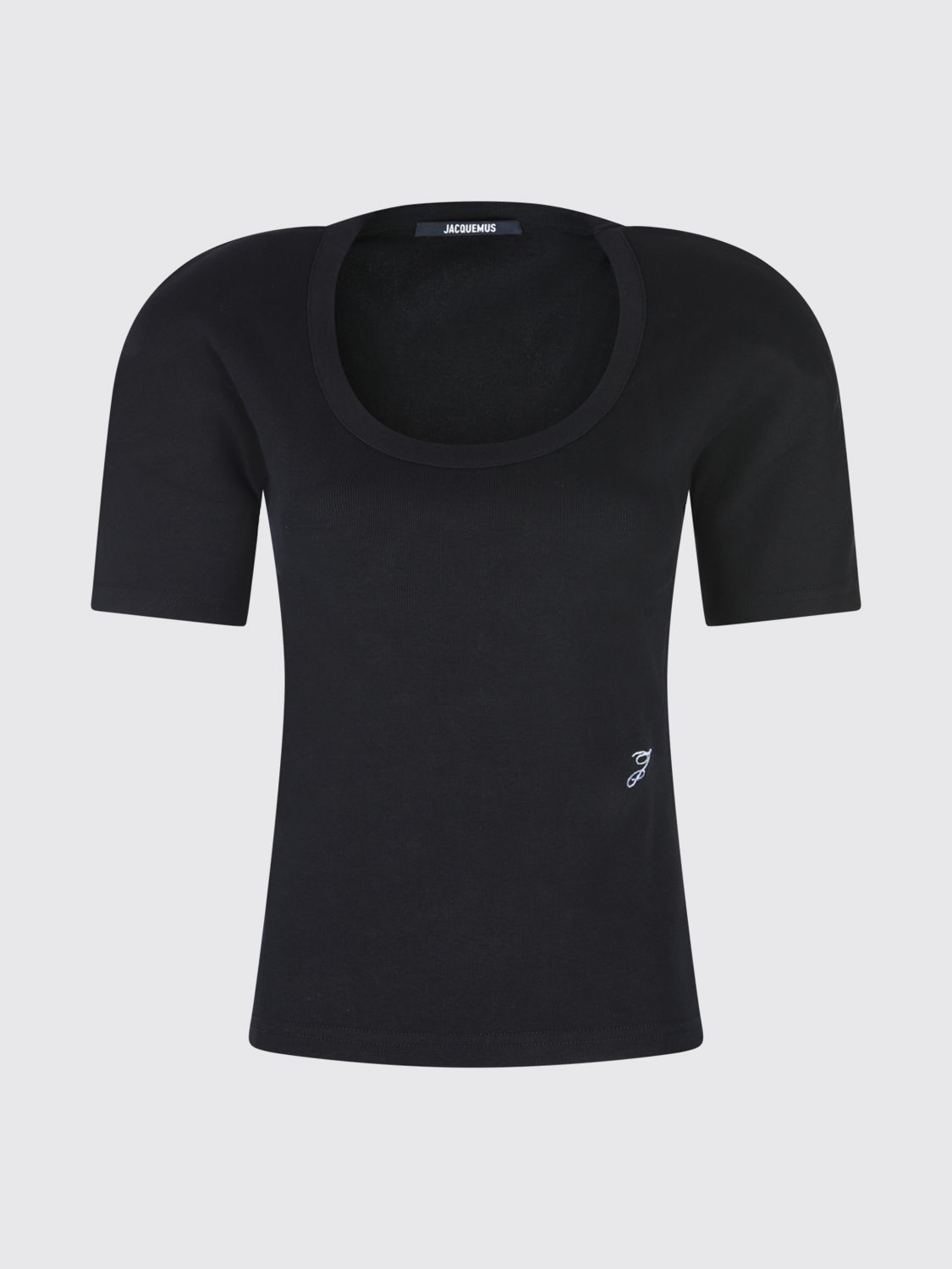 Jacquemus T-shirt Woman Color Black In Black