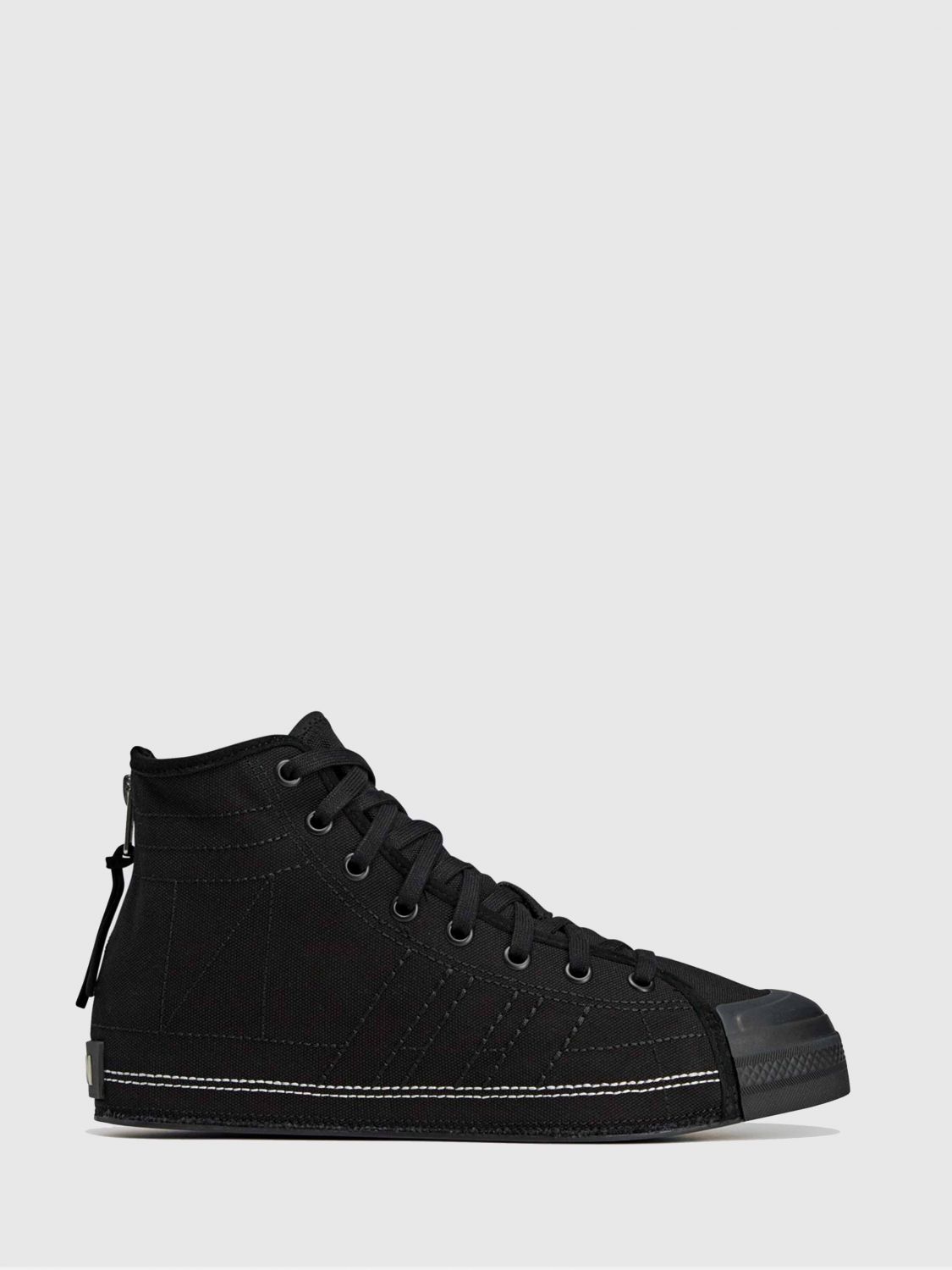 Y-3 Yohji Yamamoto X Nbhd Nizza Hi Sneaker In Black