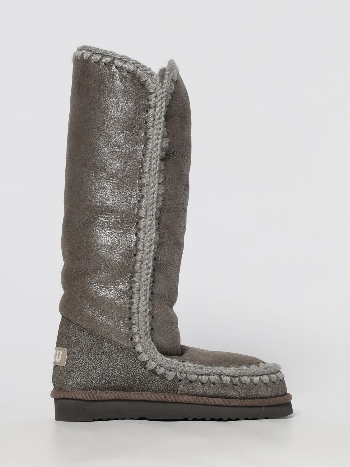 Mou Boots Woman Color Grey In Multi