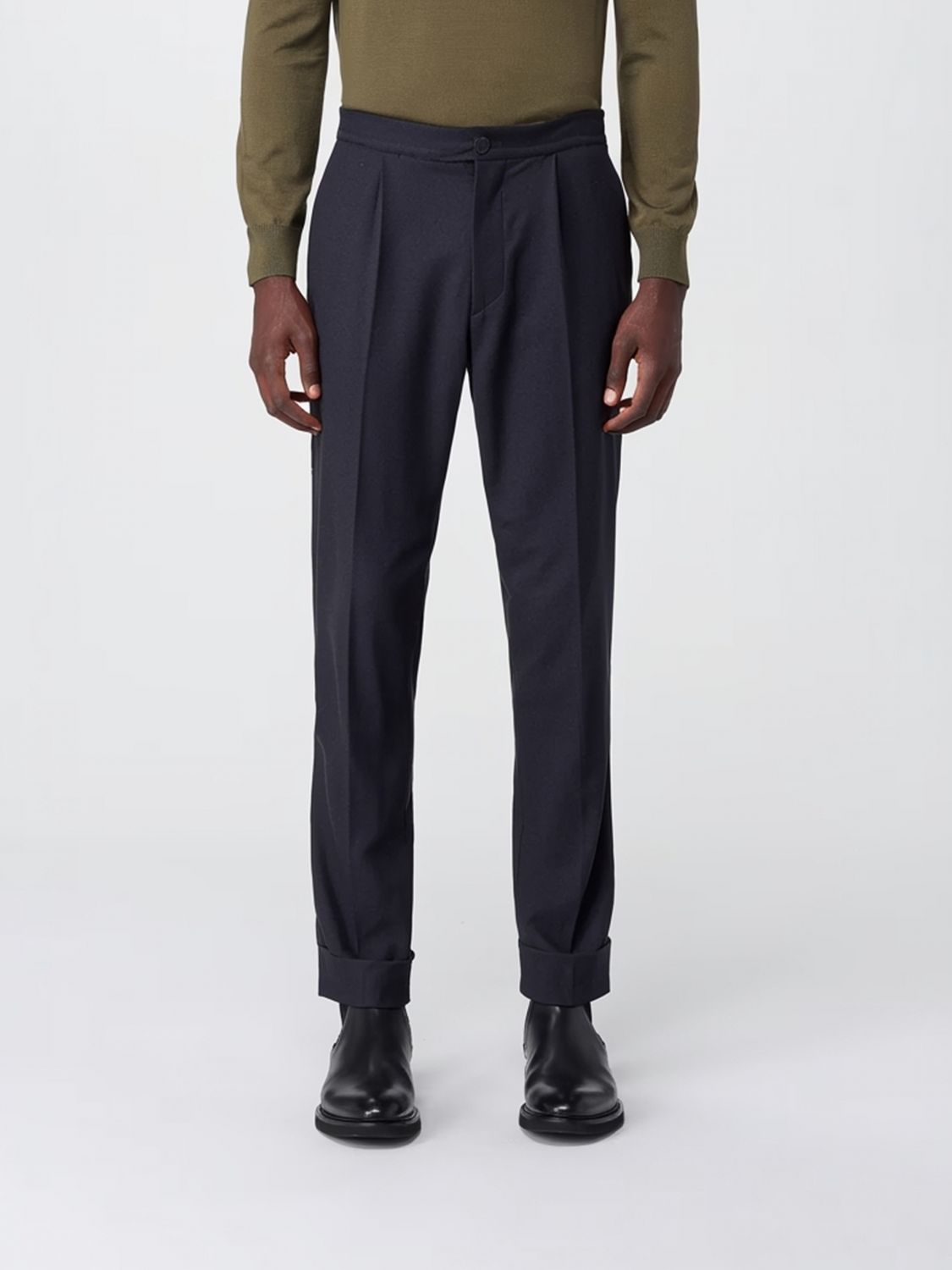 Paul Smith Pants Men Color Blue