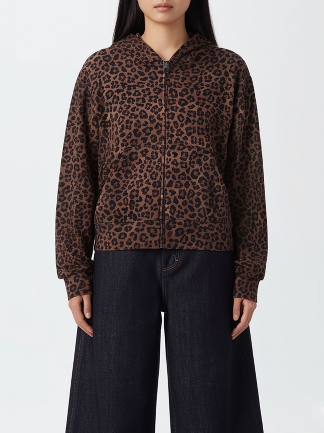 Mc2 Saint Barth Sweatshirt  Woman Color Brown In Blue