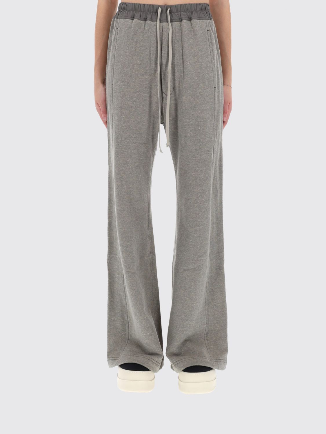 Rick Owens Drkshdw Pants  Woman Color Grey In Gray