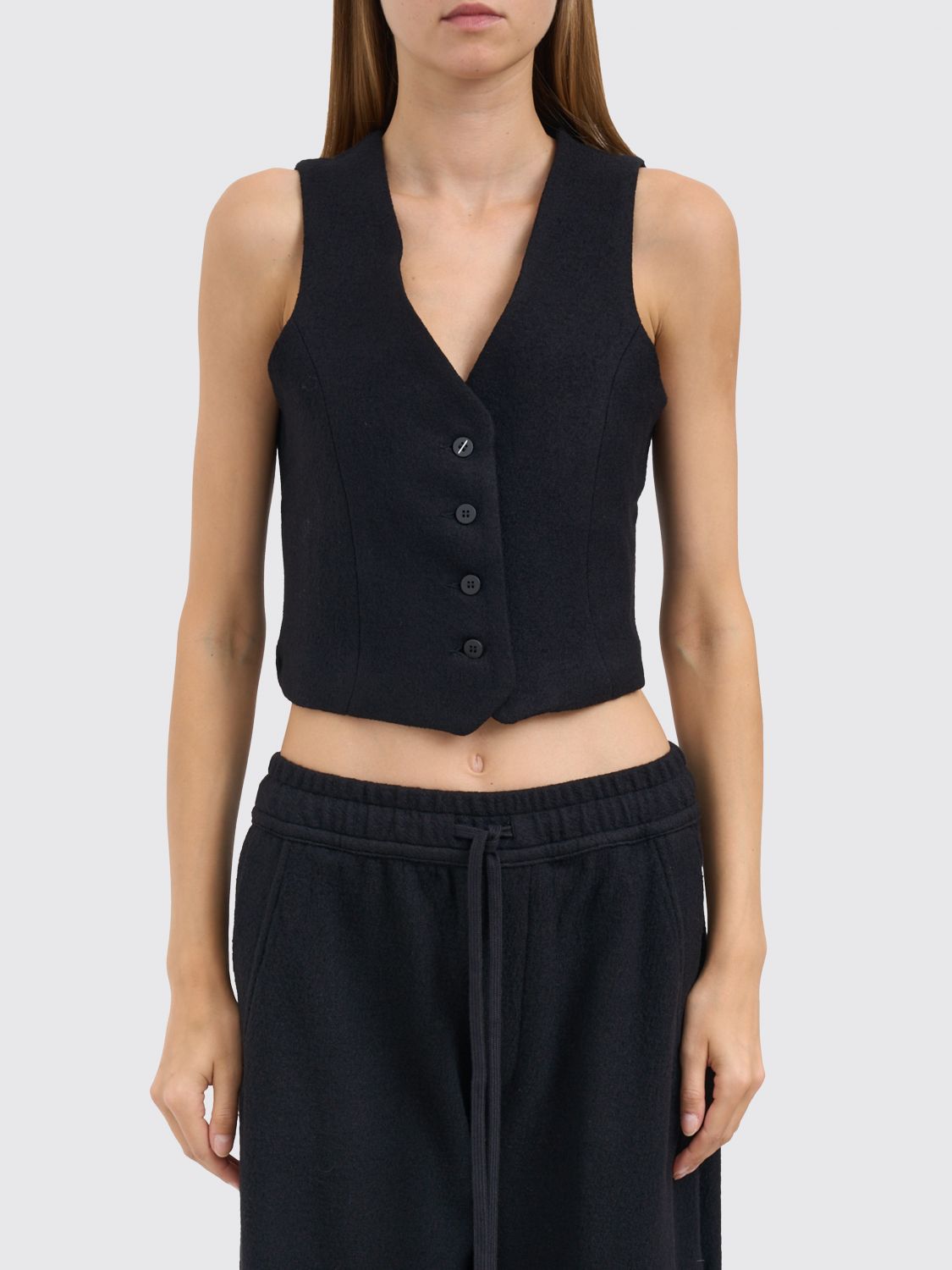 Thom Krom Waistcoat Woman Color Black In Black