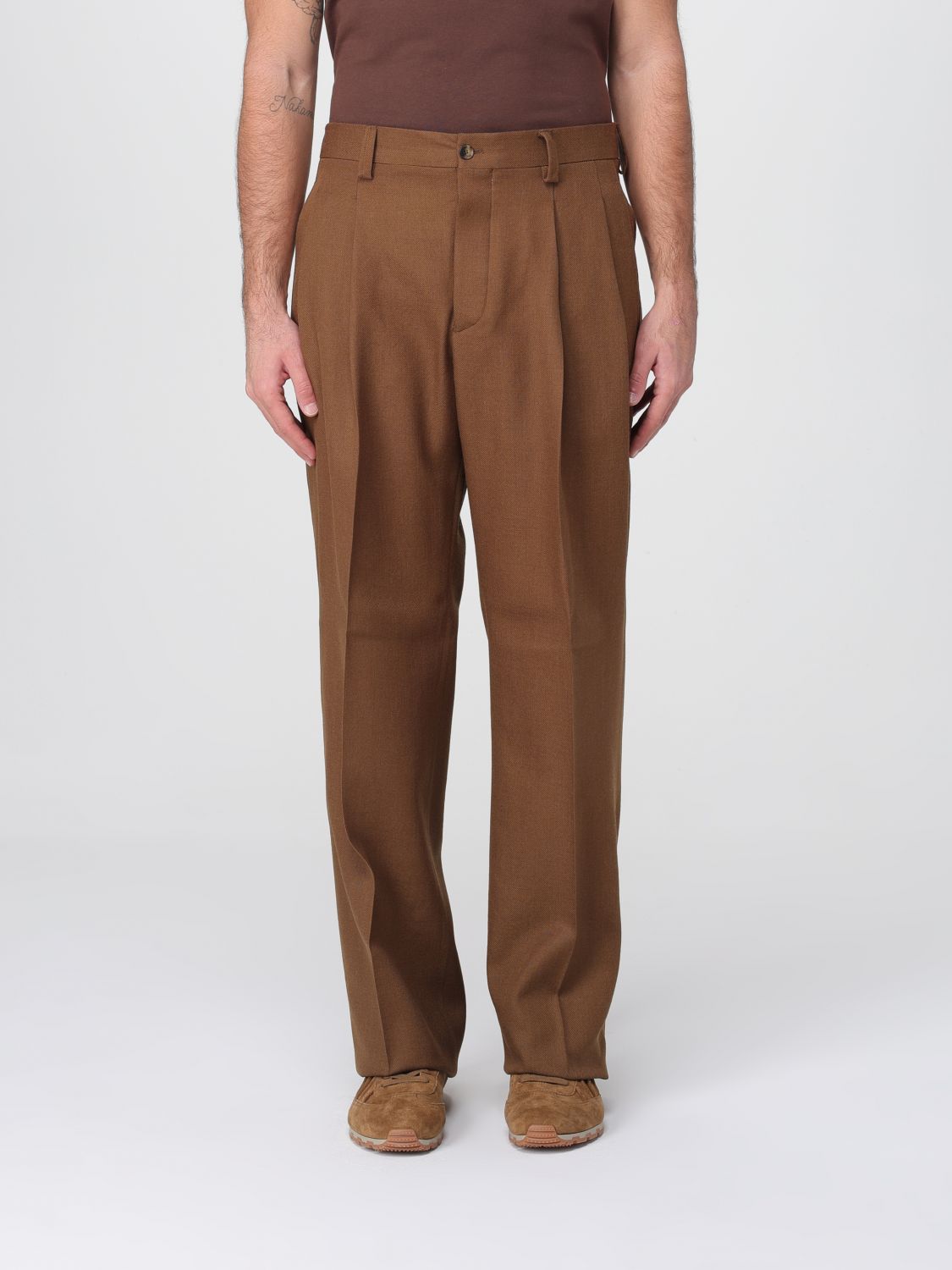 Laneus Pants  Men Color Camel In Brown