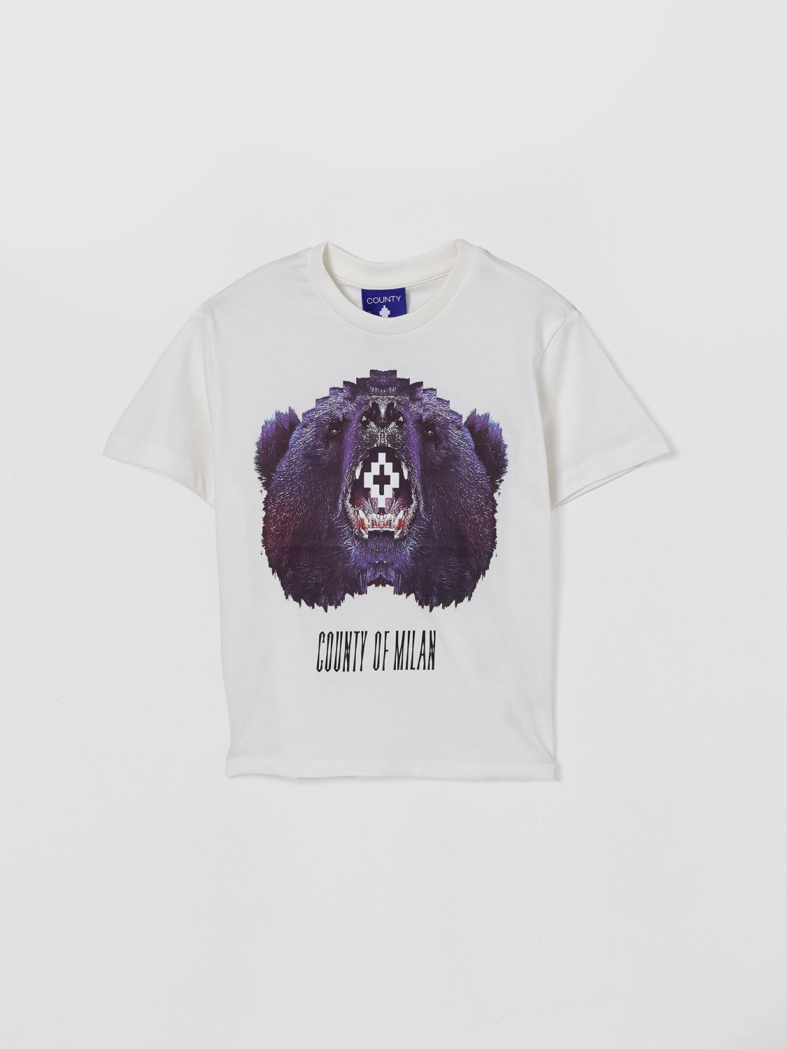 County Of Milan T-shirt Kids Color White