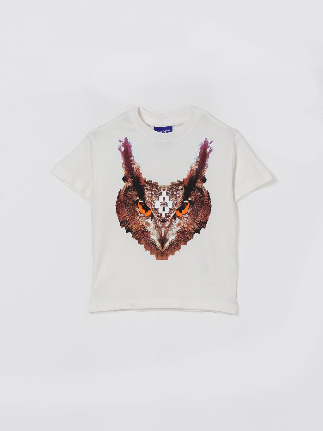 County Of Milan T-shirt Kids Color White In Animal Print