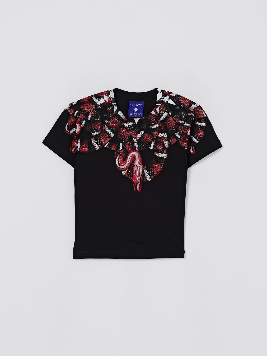 County Of Milan T-shirt Kids Color Black